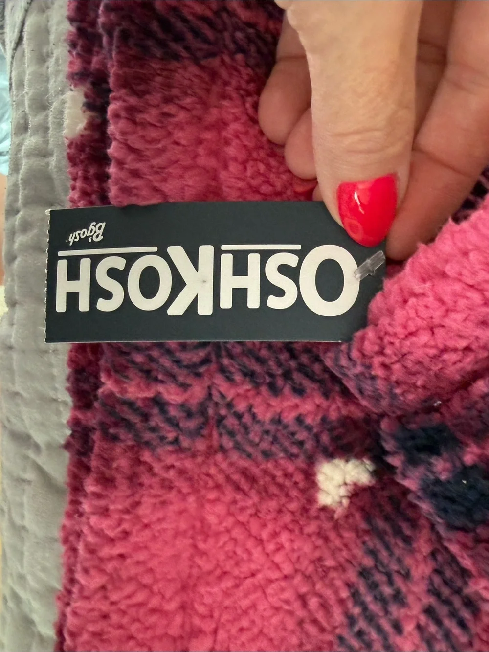 OshKosh B'gosh Pink Waffle Knit Jacket